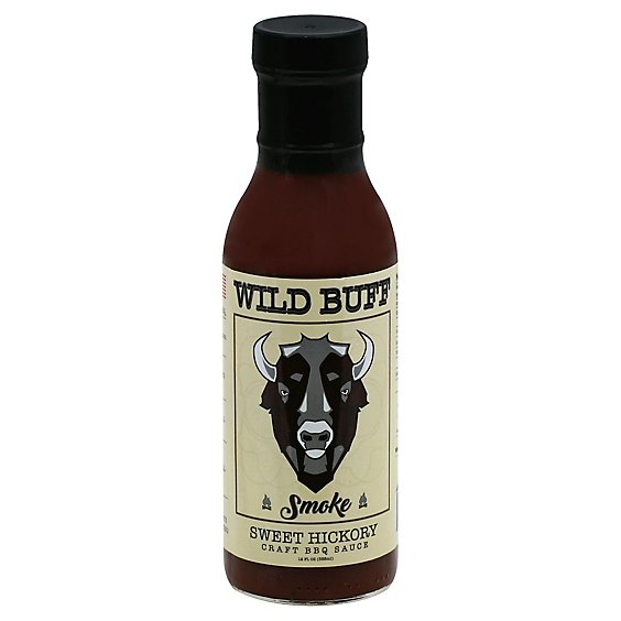 Wild Buff Bbq Sauce Smoke - 12 Oz