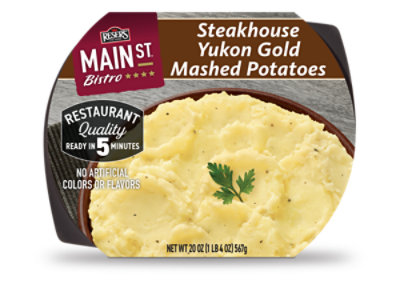 Resers Main St. Bistro Mashed Potatoes Yukon Gold Steakhouse - 20 Oz - Image 1