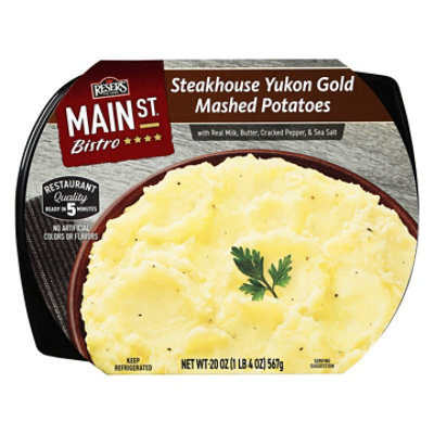 Resers Main St. Bistro Mashed Potatoes Yukon Gold Steakhouse - 20 Oz