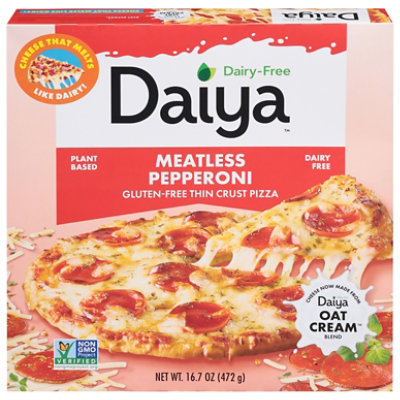 Daiya Dairy Free Meatless Pepperoni Gluten Free Pizza - 16.7 Oz - Image 1