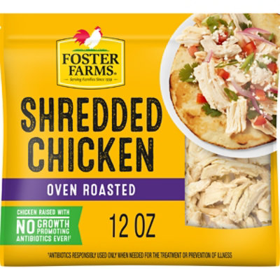 Foster Farms Chicken Breast Shredded - 12 Oz - Image 2