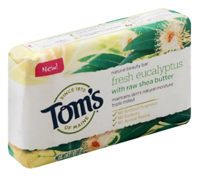 Toms of Maine Beauty Bar Natural Creamy Coconut - 5 Oz