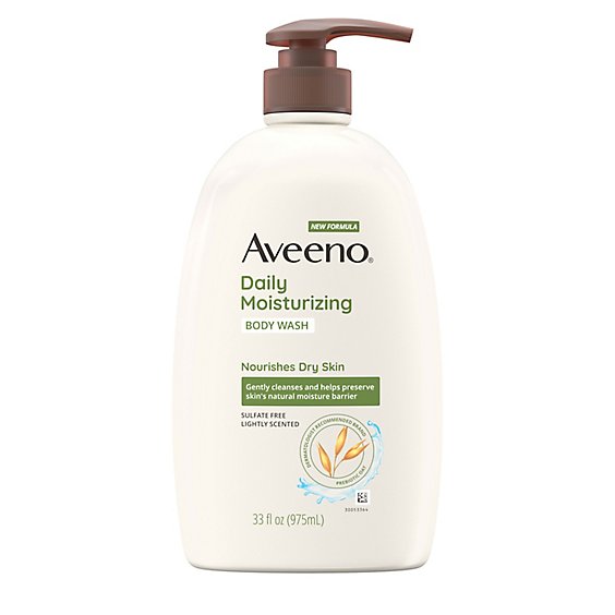 Aveeno Active Naturals Body Wash Daily Moisturizing - 33 Fl. Oz.