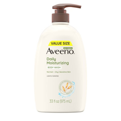 Aveeno Active Naturals Body Wash Daily Moisturizing - 33 Fl. Oz.