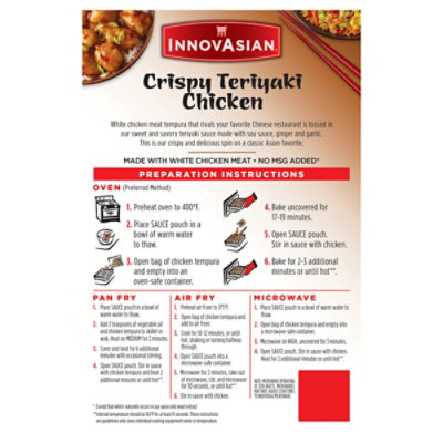 InnovAsian Crispy Teriyaki Chicken - 18 Oz - Image 7