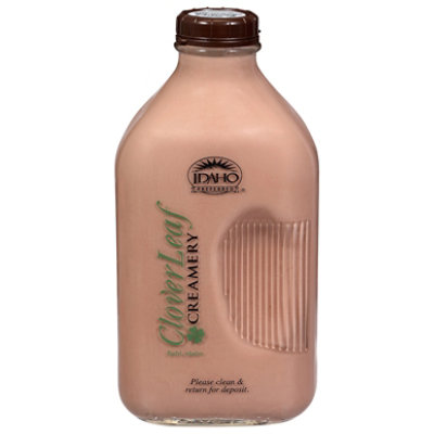 Clover Leaf Chocolate Milk - Half Gallon