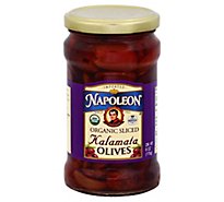 Napoleon Olive Kalamata Sliced Organic - 6 Oz