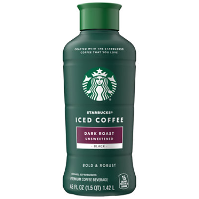 Starbucks Premium Coffee Dark Roast Iced Coffee - 48 Fl. Oz.