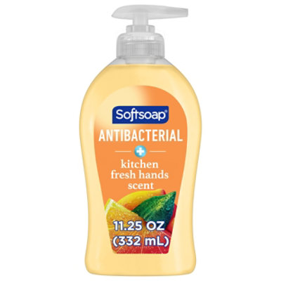 Softsoap Antibacterial Liquid Hand Soap Pump Kitchen Fresh Hands - 11.25 Fl. Oz.  - Image 1