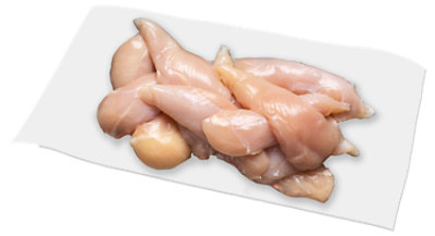 Chicken Tenders Boneless Skinless Fresh Service Case - 1 Lb - Image 1