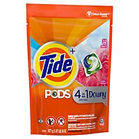 Tide PODS Plus Downy Laundry Detergent Liquid Pacs April Fresh - 32 Count - Image 4