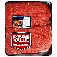 Ground Beef 93% Lean 7% Fat Case Ready - 4.00 Lbs. - Image 1