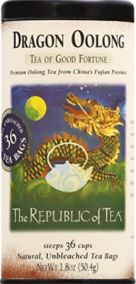 The Republic of Tea Oolong Tea Dragon - 36 Count - Image 2