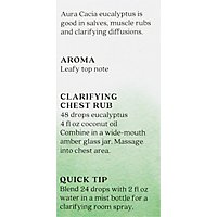 Aura Cacia Pure Aromatherapy Eucalyptus - 0.50 Fl. Oz. - Image 5