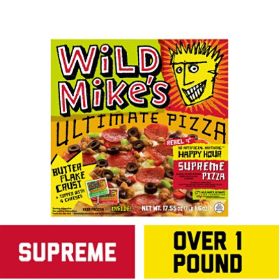 美品 DFORSE U Special Edition Wild Mike's Ultimate Happy Hour Supreme Frozen Pizza - 17.55 Oz