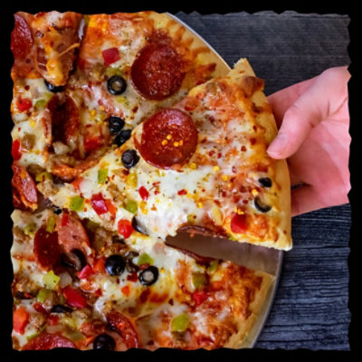 Wild Mike's Ultimate Happy Hour Supreme Frozen Pizza - 17.55 Oz - Image 3