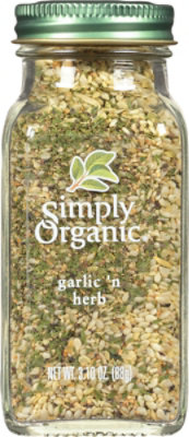 Simply Organic Garlic N Herb - 3.1 Oz - Image 2