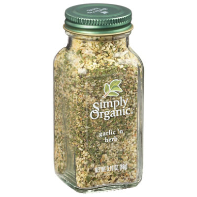 Simply Organic Garlic N Herb - 3.1 Oz - Image 1