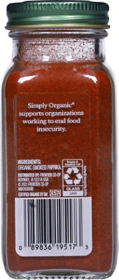 Simply Organic Paprika Smoked - 2.72 Oz - Image 4
