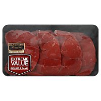 Meat Counter Beef Round Tip Cap Off Steak Value Pack - 3 LB - Image 1