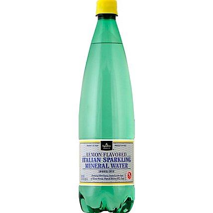 Signature SELECT Mineral Water Sparkling Italian Lemon Flavored - 33.8 Fl. Oz. - Image 2
