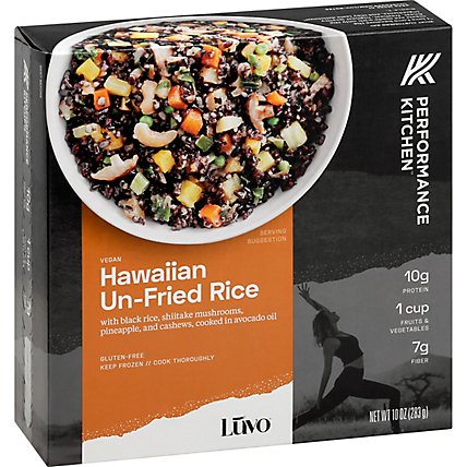 LUVO Planted Power Bowl Vegan Hawaiian Un-Fried Rice - 10 Oz - Image 1
