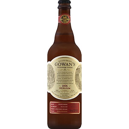Gowans 1876 Heirloom In Bottles - 500 Ml - Image 2