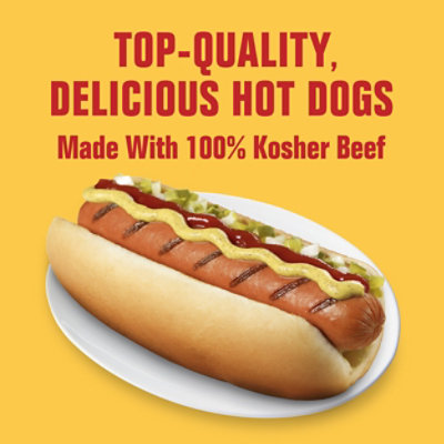 Hebrew National Beef Franks Hot Dogs -20-34.1 Oz - Image 2