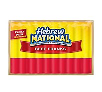 Hebrew National Beef Franks Hot Dogs - 20 Count