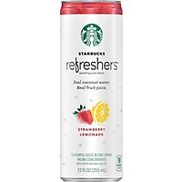 Starbucks Refreshers Juice Blend Drink Strawberry Lemonade - 12 Fl. Oz. - Image 2