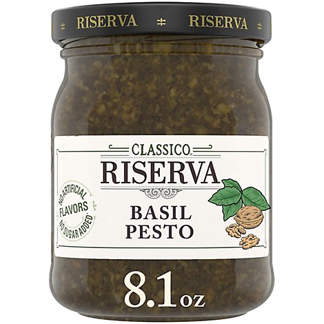 Classico Riserva Pesto Basil Jar - 8.1 Oz