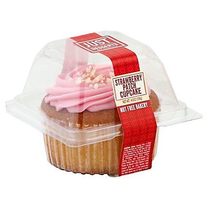 Cupcakes Strawberry Patch Just Desserts - 4.4 Oz - Image 1