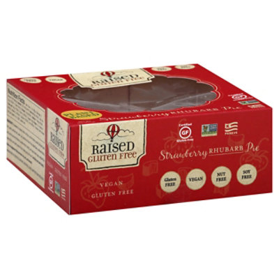 Natural Decadence Pie Strawberry Rhubarb - 9 Oz