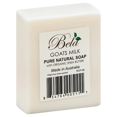 Bela Extra Creamy Goats Milk Bar Soap - 3.5 Oz