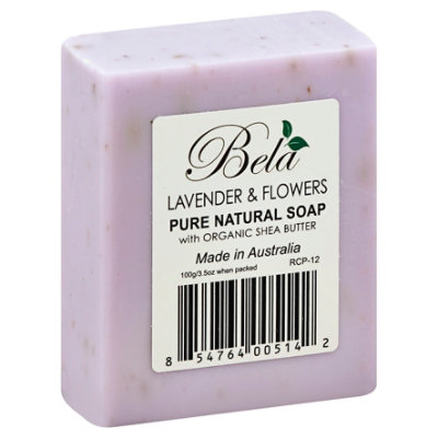 Bela Lavender & Flower Bar Soap - 3.5 Oz