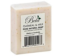 Bela Oatmeal Milk & Bran Bar Soap - 3.5 Oz