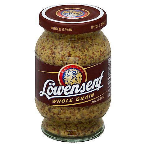 Lowensenf Mustard German Whl Grain - 9.34 Oz