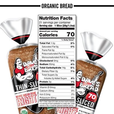 Daves Killer Bread White Done Right Thin - 20.5 Oz - Image 5