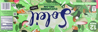 Signature SELECT Water Sparkling Cucumber Melon - 12-12 Fl. Oz. - Image 6