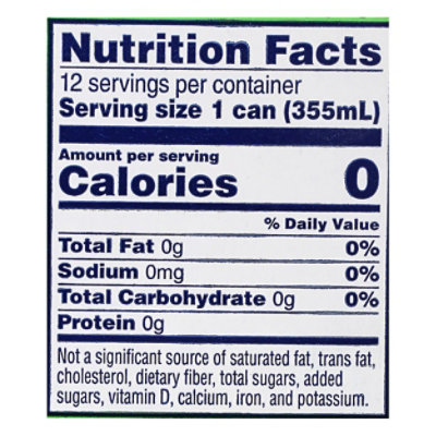 Signature SELECT Water Sparkling Cucumber Melon - 12-12 Fl. Oz. - Image 4