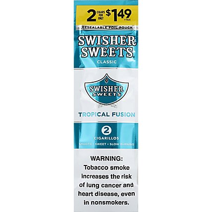 Swisher Tropical Cigarillo - 2 Count - Image 2