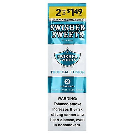 Swisher Tropical Cigarillo - 2 Count - Image 1