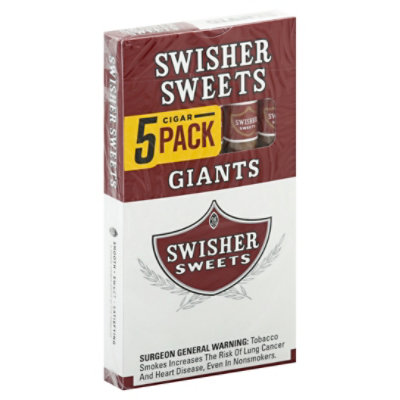 Swisher Swt Giants 5for3 - 5 Count