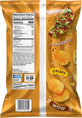 Lays Potato Chips Crispy Taco - 7.75 Oz - Image 6