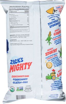 Zack's Mighty Organic Sea Salt Tortilla Chips - 9 Oz - Image 6