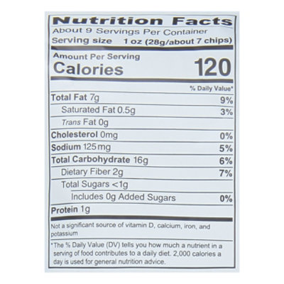 Zack's Mighty Organic Sea Salt Tortilla Chips - 9 Oz - Image 4