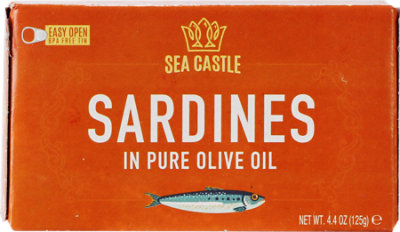 Sea Castle Sardine Olive Oil - 4.37 Oz - Image 1