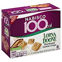 NABISCO Cookie Crisps 100 Cal Shortbread Lorna Doone - 6-0.74 Oz - Image 1