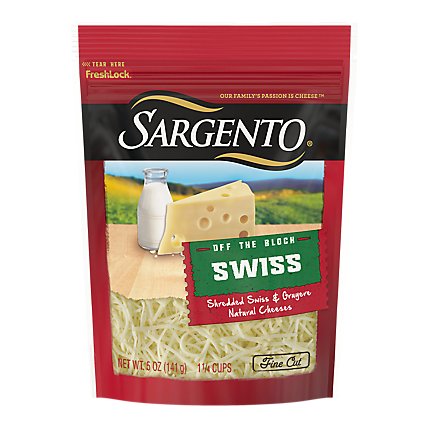 Sargento Cheese Shredded Swiss & Gruyere Off The Block - 5 Oz - Image 3
