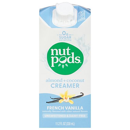 Nutpods Creamer Dairy-Free Unsweetened French Vanilla - 11.2 Fl. Oz. - Image 3